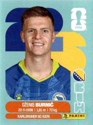 Dženis Burnić – FIFA World Cup 2026 - Standard Edition, Nr. BIH14
