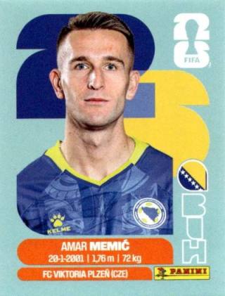 Amar Memić – FIFA World Cup 2026 - Standard Edition, Nr. BIH16
