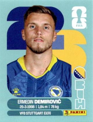 Ermedin Demirović – FIFA World Cup 2026 - Standard Edition, Nr. BIH17