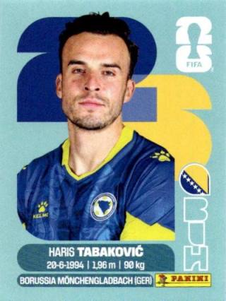 Haris Tabaković – FIFA World Cup 2026 - Standard Edition, Nr. BIH20