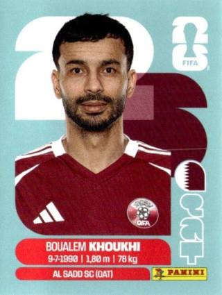 Boualem Khoukhi – FIFA World Cup 2026 - Standard Edition, Nr. QAT6