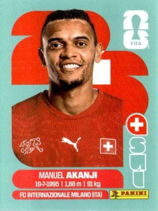 Manuel Akanji – FIFA World Cup 2026 - Standard Edition, Nr. SUI4