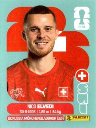 Nico Elvedi – FIFA World Cup 2026 - Standard Edition, Nr. SUI6