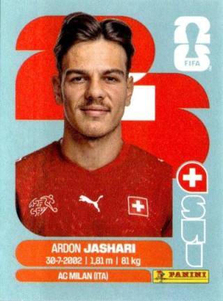 Ardon Jashari – FIFA World Cup 2026 - Standard Edition, Nr. SUI14