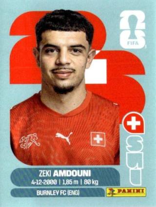 Zeki Amdouni – FIFA World Cup 2026 - Standard Edition, Nr. SUI20