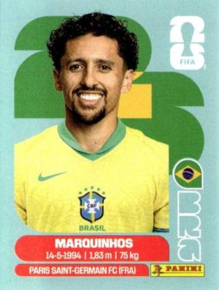 Marquinhos – FIFA World Cup 2026 - Standard Edition, Nr. BRA4