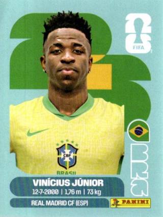 Vinícius Júnior – FIFA World Cup 2026 - Standard Edition, Nr. BRA14
