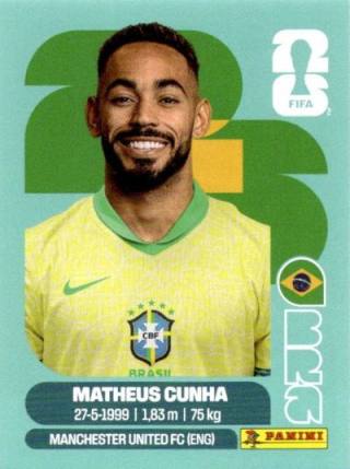 Matheus Cunha – FIFA World Cup 2026 - Standard Edition, Nr. BRA17