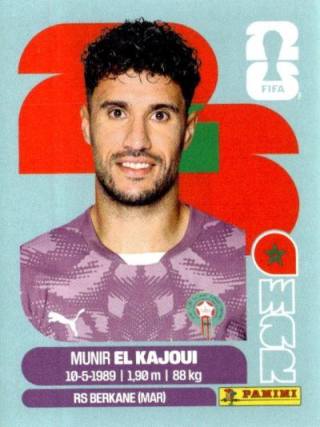 Munir El Kajoui – FIFA World Cup 2026 - Standard Edition, Nr. MAR3