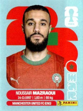 Noussair Mazraoui – FIFA World Cup 2026 - Standard Edition, Nr. MAR5