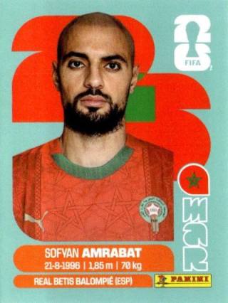 Sofyan Amrabat – FIFA World Cup 2026 - Standard Edition, Nr. MAR10