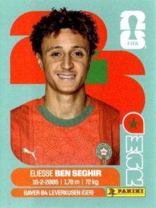 Eliesse Ben Seghir – FIFA World Cup 2026 - Standard Edition, Nr. MAR12
