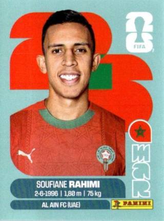 Soufiane Rahimi – FIFA World Cup 2026 - Standard Edition, no. MAR18