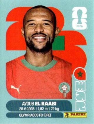 Ayoub El Kaabi – FIFA World Cup 2026 - Standard Edition, no. MAR20