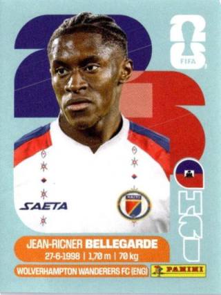 Jeanricner Bellegarde – FIFA World Cup 2026 - Standard Edition, Nr. HAI12