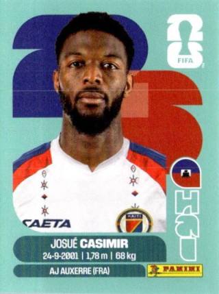 Josué Casimir – FIFA World Cup 2026 - Standard Edition, Nr. HAI16