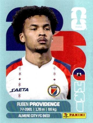 Ruben Providence – FIFA World Cup 2026 - Standard Edition, Nr. HAI17