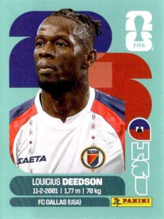 Louicius Deedson – FIFA World Cup 2026 - Standard Edition, Nr. HAI19