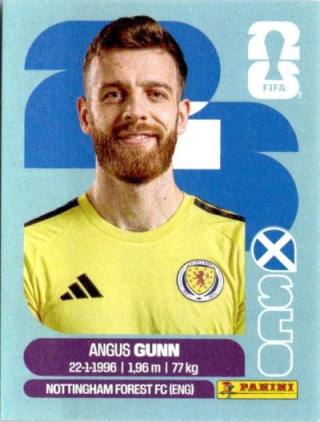 Angus Gunn – FIFA World Cup 2026 - Standard Edition, Nr. SCO2
