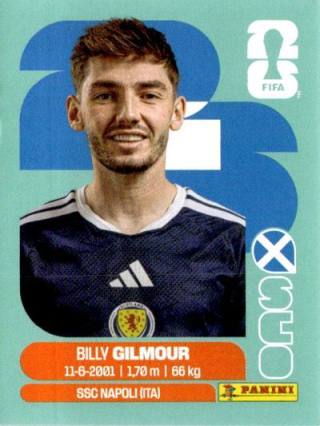 Billy Gilmour – FIFA World Cup 2026 - Standard Edition, Nr. SCO12