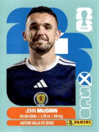 John McGinn – FIFA World Cup 2026 - Standard Edition, Nr. SCO17
