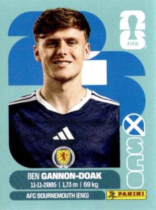 Ben Doak – FIFA World Cup 2026 - Standard Edition, Nr. SCO20
