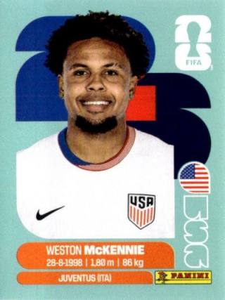 Weston McKennie – FIFA World Cup 2026 - Standard Edition, Nr. USA10