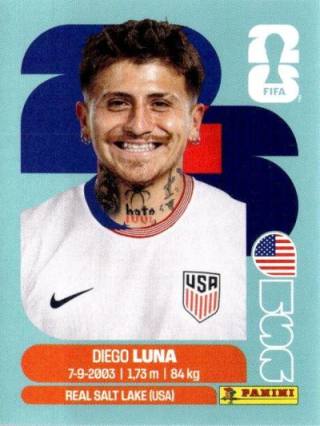 Diego Luna – FIFA World Cup 2026 - Standard Edition, Nr. USA14