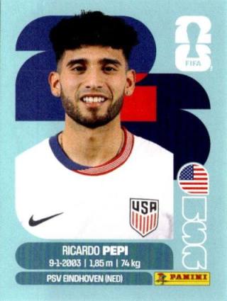 Ricardo Pepi – FIFA World Cup 2026 - Standard Edition, Nr. USA18