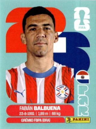 Fabián Balbuena – FIFA World Cup 2026 - Standard Edition, Nr. PAR5