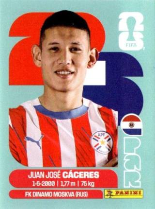Juan José Cáceres – FIFA World Cup 2026 - Standard Edition, Nr. PAR6
