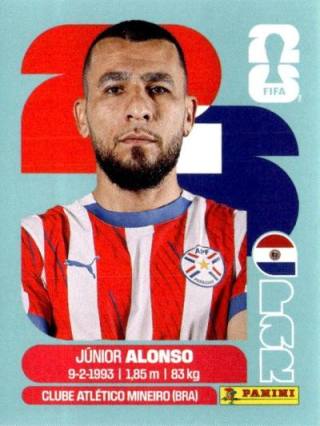 Júnior Alonso – FIFA World Cup 2026 - Standard Edition, Nr. PAR8