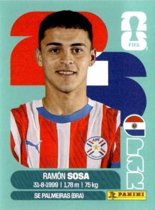 Ramón Sosa – Coupe du Monde de la FIFA 2026 - Édition Standard, n° PAR18