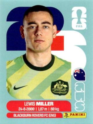 Lewis Miller – FIFA World Cup 2026 - Standard Edition, Nr. AUS9