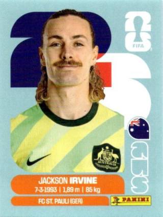Jackson Irvine – FIFA World Cup 2026 - Standard Edition, Nr. AUS11