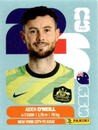 Aiden O’Neill – FIFA World Cup 2026 - Standard Edition, Nr. AUS14