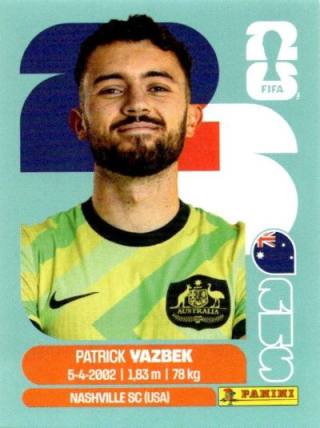 Patrick Yazbek – FIFA World Cup 2026 - Standard Edition, Nr. AUS16