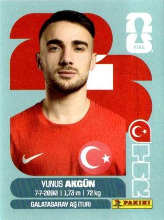 Yunus Akgün – FIFA World Cup 2026 - Standard Edition, Nr. TUR16