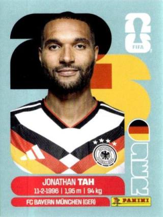 Jonathan Tah – FIFA World Cup 2026 - Standard Edition, Nr. GER3