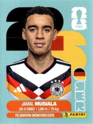 Jamal Musiala – FIFA World Cup 2026 - Standard Edition, no. GER15