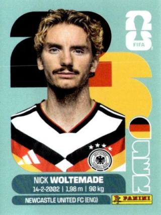 Nick Woltemade – FIFA World Cup 2026 - Standard Edition, Nr. GER20