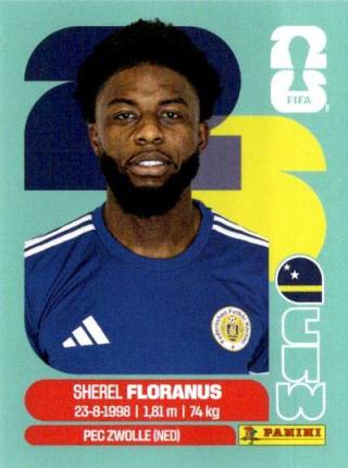 Sherel Floranus – FIFA World Cup 2026 - Standard Edition, Nr. CUW4
