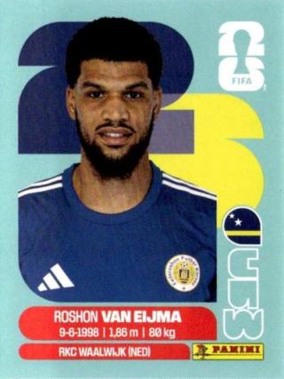 Roshon van Eijma – FIFA World Cup 2026 - Standard Edition, Nr. CUW7