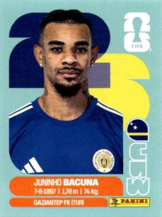 Juninho Bacuna – FIFA World Cup 2026 - Standard Edition, Nr. CUW11
