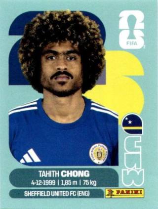 Tahith Chong – FIFA World Cup 2026 - Standard Edition, Nr. CUW14