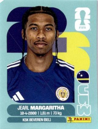 Jearl Margaritha – FIFA World Cup 2026 - Standard Edition, Nr. CUW16