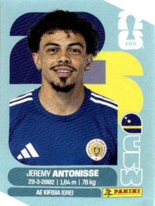 Jeremy Antonisse – FIFA World Cup 2026 - Standard Edition, Nr. CUW18