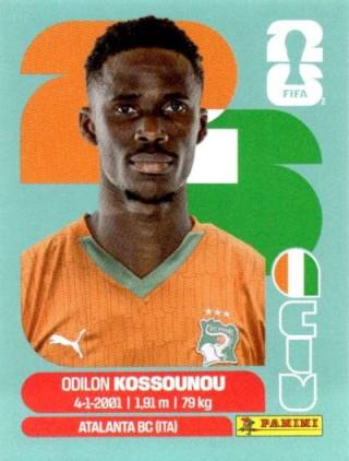 Odilon Kossounou – FIFA World Cup 2026 - Standard Edition, Nr. CIV5