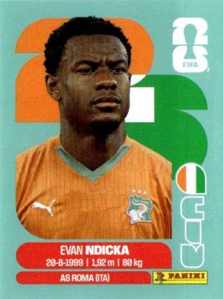 Evan Ndicka – FIFA World Cup 2026 - Standard Edition, Nr. CIV6