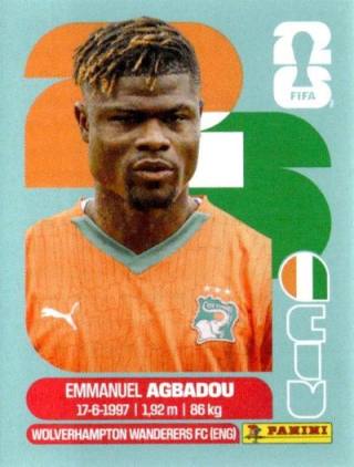 Emmanuel Agbadou – FIFA World Cup 2026 - Standard Edition, Nr. CIV8